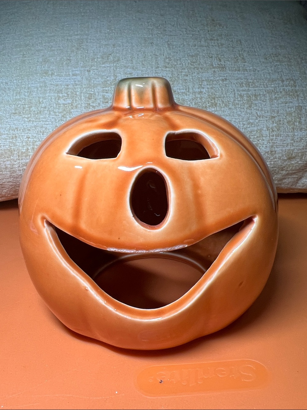 Halloween Pottery Pumpkin